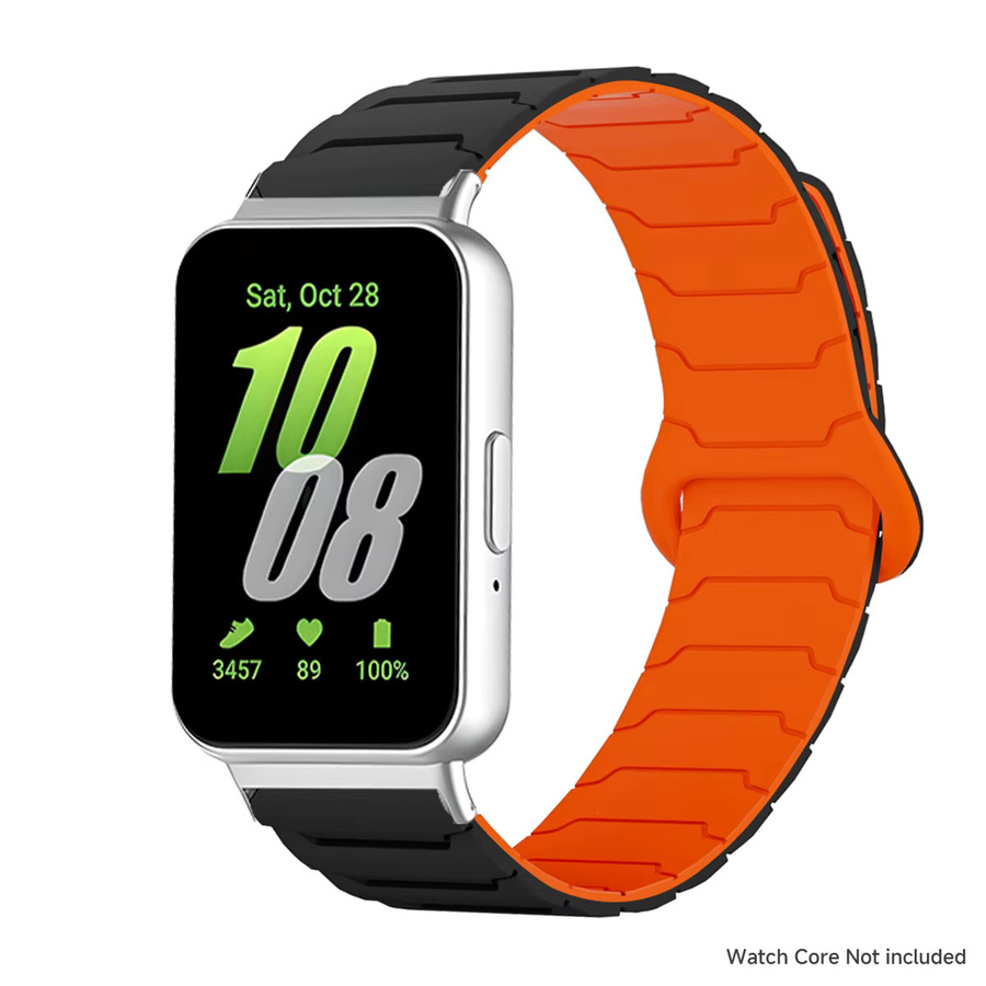 CHIICSMART Uhrenarmband Silikon, Weiß, Samsung Galaxy Fit 3, Unisex - Bild 4