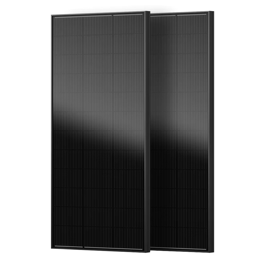 RVPOZWER 400W Solarmodul mit N-Typ Mono-Zellen und 18BB, hocheffizientes PV-Modul für Haus und Wohnmobil, schwarzer Rahmen - Bild 6