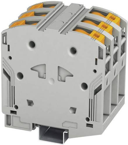 Phoenix Contact 3260109 Durchgangsklemme 75mm Schnellanschluss Grau - Bild 1