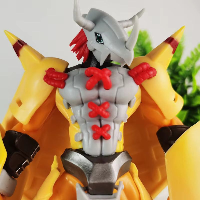 Bandai Digimon Anime Figuren Greymon und Garurumon aus PVC, Multicolor, Höhe: 20 cm - Bild 3