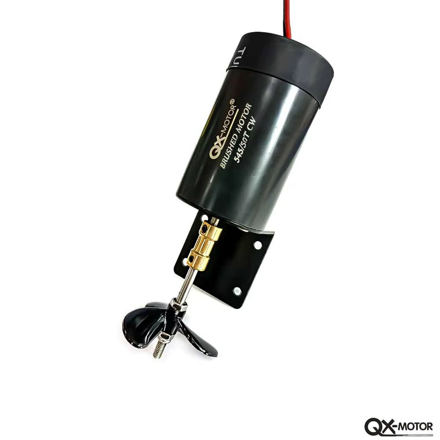 QX-MFLU Unterwasserstrahlruder 545-50T, Bürstenmotor, Schwarz, Metall - Bild 3