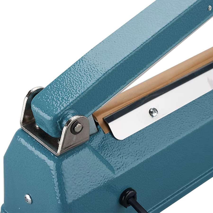 Handbetriebene Versiegelungsmaschine Impulsversiegler für Verpackungsbeutel in Weiß oder Blau, Breite: 20 cm, 30 cm oder 40 cm - Bild 2