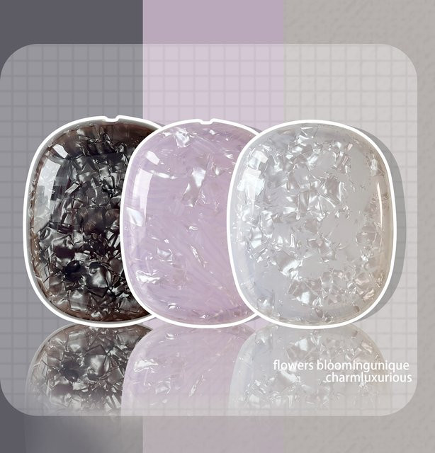 Transparente TPU Schutzhülle für Apple AirPods Max in Pink - Bild 1