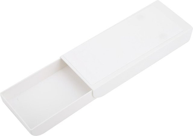 Igeteck Schreibtisch Organizer aus ABS Kunststoff in Weiß mit mehreren Fächern zur Aufbewahrung von Schreibwaren und Bürobedarf - Bild 1