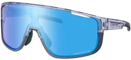 Shimano Pulsar 3 Sonnenbrille, Unisex, Vollrand, Blue, Plastic, Wrap - Bild 1