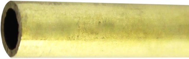 Arcansas Rundrohr aus Messing in Gold, Durchmesser: 0,2 cm, Länge: 100 cm - Bild 1