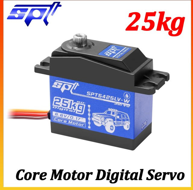 DSPOWER SPT 5425LV-W 25KG Wasserdichter Servo mit Metallgetriebe, Zubehör - Bild 1