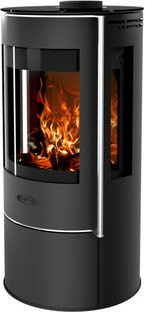 Kaminofen FIREPLACE Amarant in Schwarz aus Stahl mit 5 kW Leistung - Bild 3
