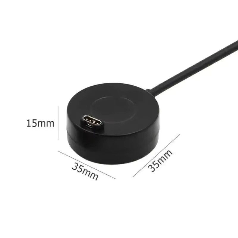 QCTOG Ladekabel für Garmin, Silikon, Schwarz, 1m - Bild 3