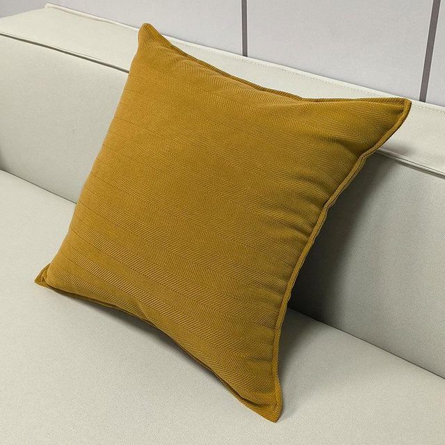 JMG Clothing Dekorative Kissenhülle Uni Gelb aus Polyester, B/H: 40 x 60 cm - Bild 1