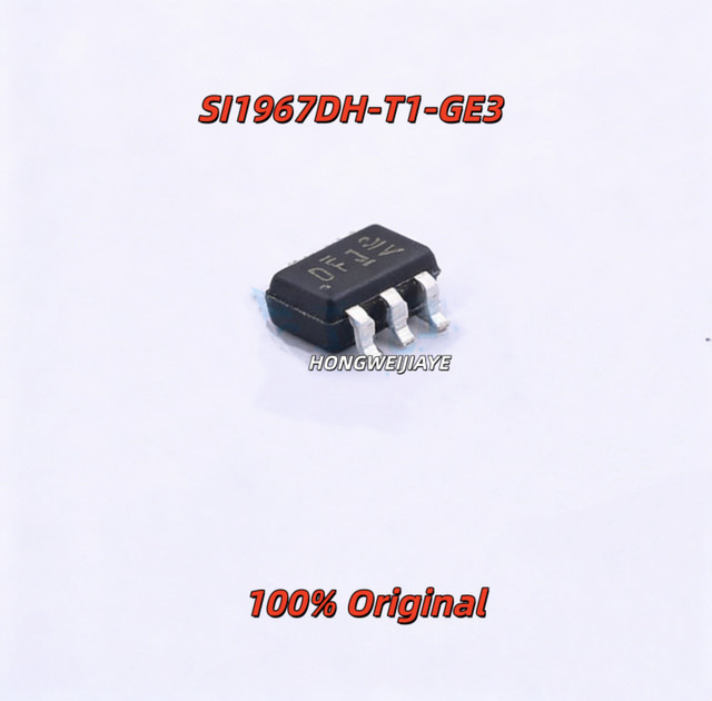 10 Stück Original IC Chips Set SI1902DL-T1-GE3 SI1416EDH-T1-GE3 SI1967DH-T1-GE3 in Schwarz SOT-363 - Bild 1