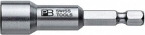 PB Swiss Tools Steckschlüsseleinsatz mit Magnet, Schaft E 6,3, 5,5 mm, Silber - Bild 1