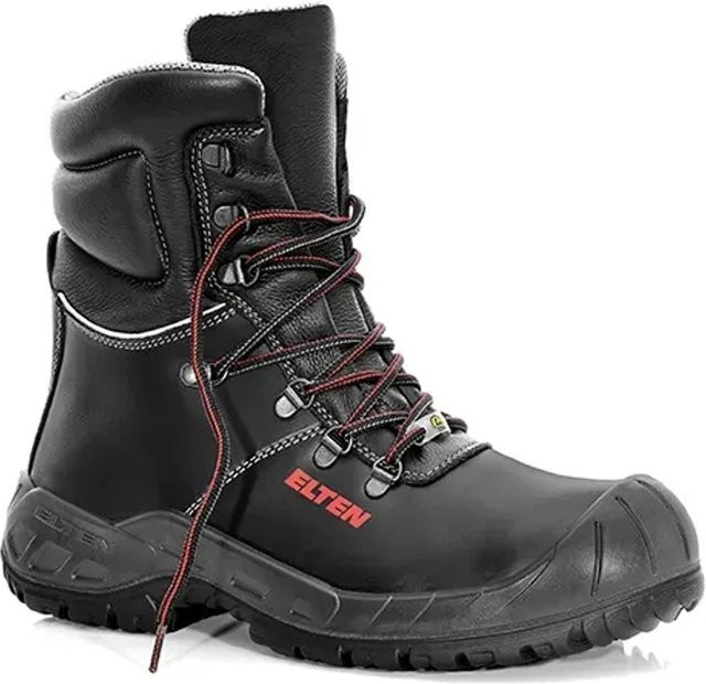 Elten Sicherheitsschnürstiefel Renzo S High ESD S3 aus Rindleder in Schwarz Gr. 36 - Bild 1