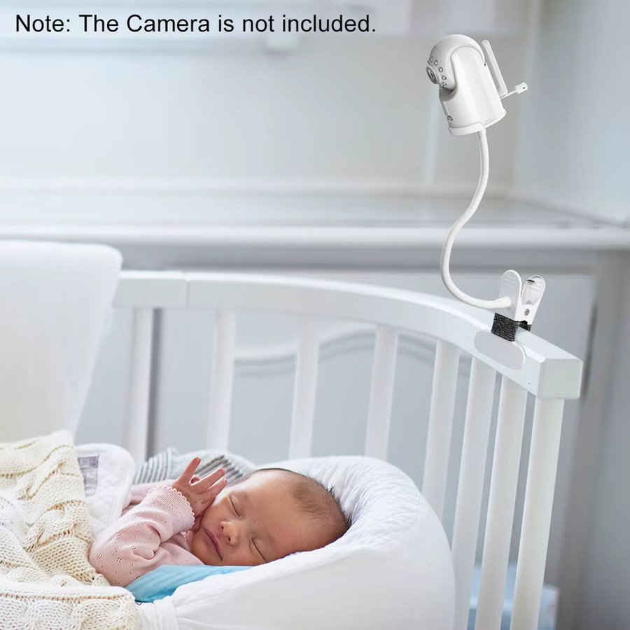 Dodocool Clip Mount Stand für DXR-8 und DXR-8 Pro Baby Monitor Kamera Halterung in Weiß - Bild 2