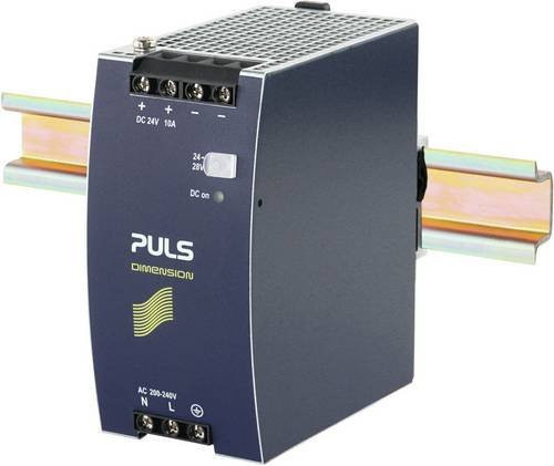 PULS CS10.244 Hutschienen-Netzteil DIN-Rail 24 V/DC 10A 240W in Anthrazit - Bild 1