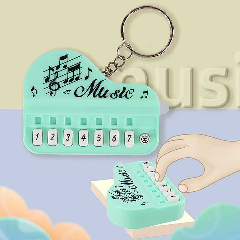 Mini Elektronische Tastatur Schlüsselbund, Musik, Klavier Schlüsselbund - Bild 2