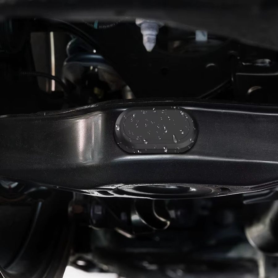 Samsung SmartTag 2 Magnetischer Halter Silikon-Schutzhülle in Schwarz, Wasserdichte Abdeckung mit 3M-Klebstoff - Bild 4
