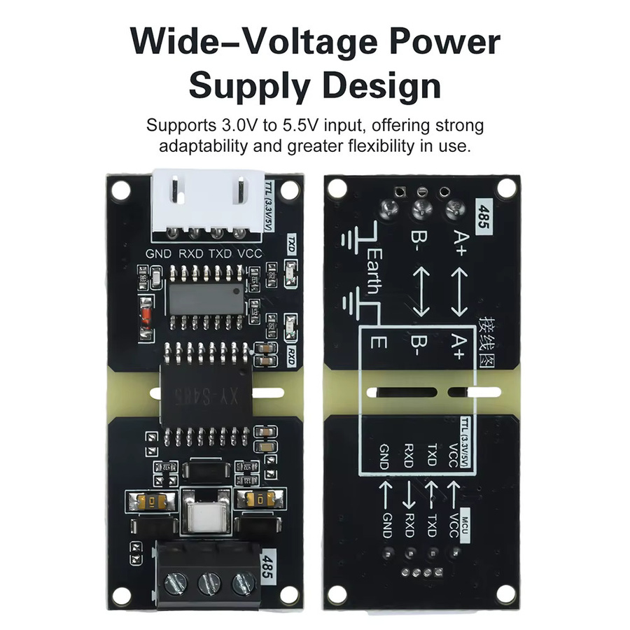diymore Isoliertes TTL-zu-RS485 Pegelmodul mit automatischer Flussregelung DC 3-5V - Bild 3