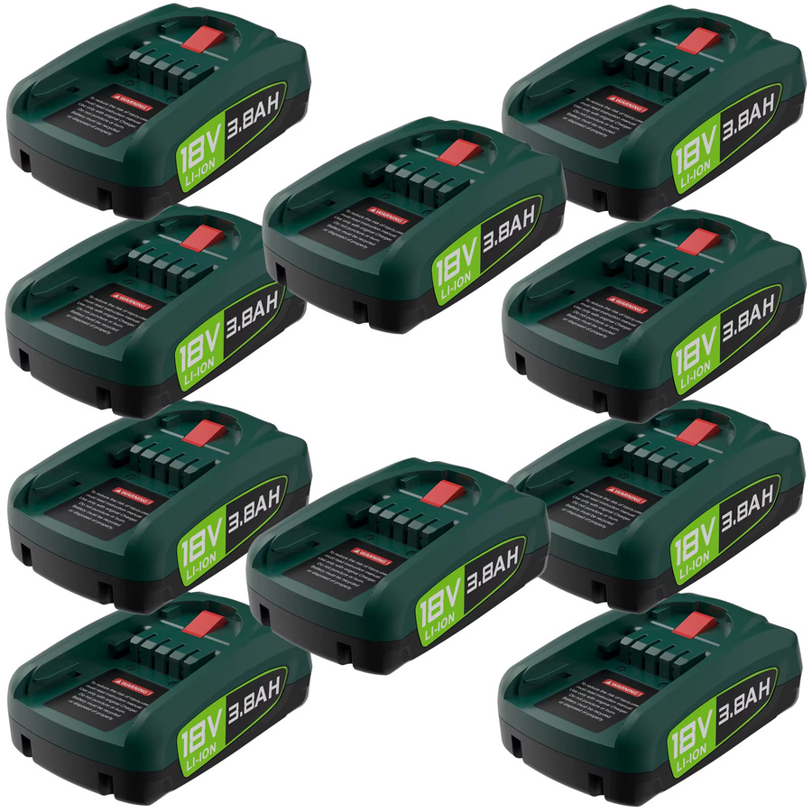 Bonacell 18V Li-Ionen-Ersatzakku mit 3800mAh für Bosch PBA 18V Elektrowerkzeuge in Grün - Bild 6