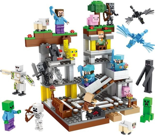 MY World Berg Höhle Mine Set, Modell Bausteine, 1-teiliges Set, ab 6 Jahren - Bild 1