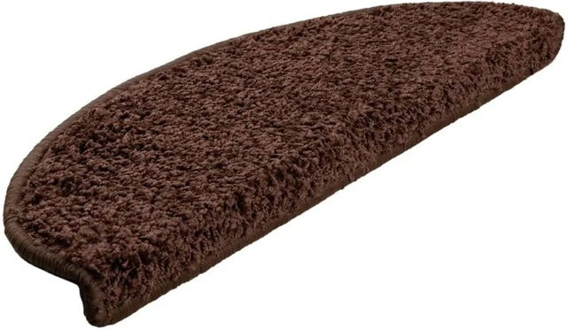 vidaXL Treppenmatten 15 Stück, Braun, selbstklebend, rutschfest und schalldämmend, B/T/H: 65 x 21 x 4 cm - Bild 1