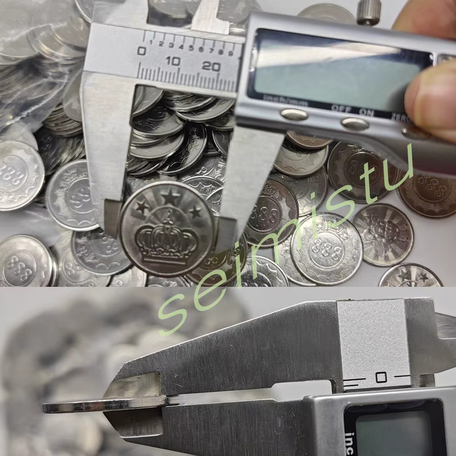 seimistu Arcade Tokens, Crown Design, 100-teiliges Set - Bild 4