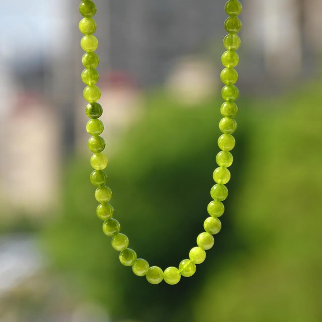 Lucky Star Jewelry Halskette Peridot, Zirkon, Damen - Bild 1