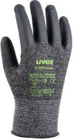 uvex C300 foam Arbeitshandschuhe in Grau, Größe 10 (XL), nach EN 388 - Bild 1