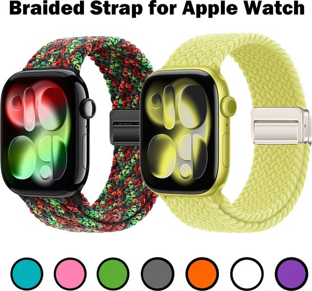 RWBANDS Uhrenarmband Nylon, geflochten, Bunt, Unisex - Bild 1