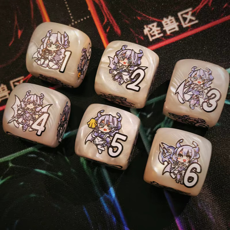 Yu-Gi-Oh! Labyrinth des Silbernen Schlosses, Zählwürfel, Spielzeugwürfel - Bild 4