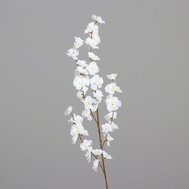 Kunstblume Kirschblütenzweig in Beige und Weiß mit einer Höhe von 106 cm - Bild 1