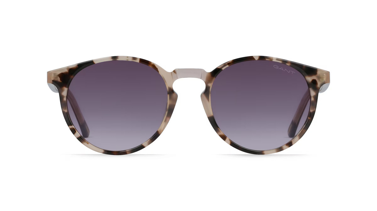 Gant GA7110 Sonnenbrille, Vollrand, Panto, Kunststoff, Unisex, braun, purple - Bild 1