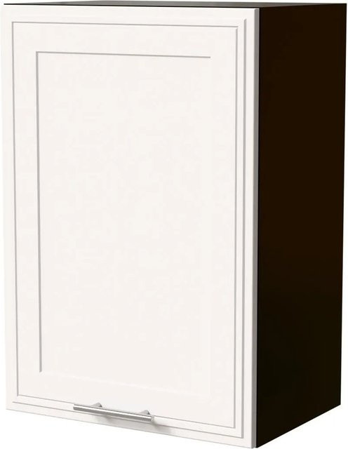 Feldmann-Wohnen Hängeschrank Salo W2 in Lava und Weiß Matt mit Kassettenoptik, B/T/H: 50 x 32,5 x 72 cm - Bild 1
