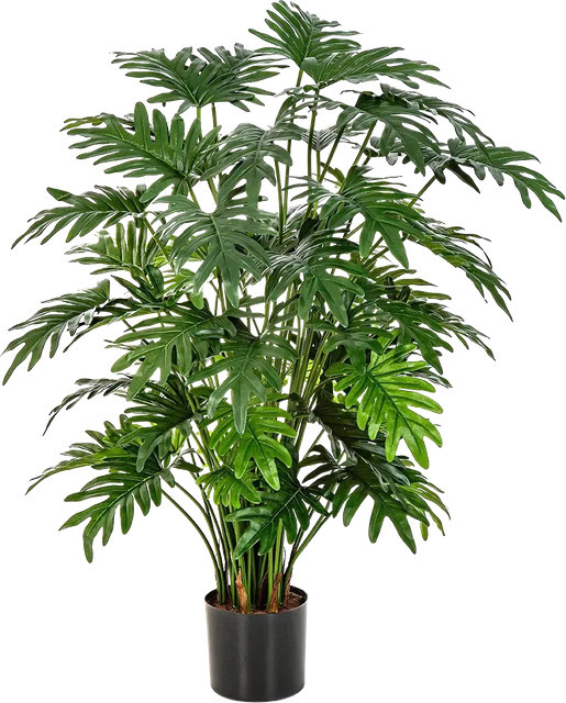Aplanta Künstliche Pflanze Philodendron Therese, Grün, Höhe: 100 cm - Bild 1