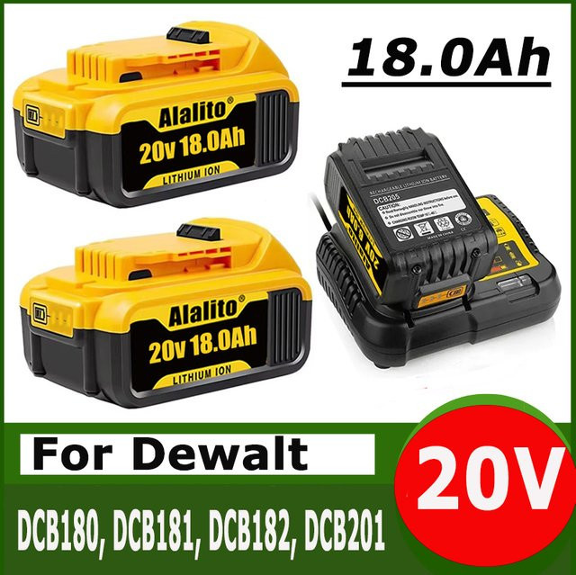 Dewalt Akku DCB206 20 V mit 18,0 Ah in Gelb - Bild 1