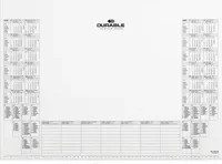 DURABLE Ersatzkalender für Jahres- und Monatsübersichten, Weiß, B: 41,0 cm, H: 57,0 cm, T: 25,0 cm - Bild 1