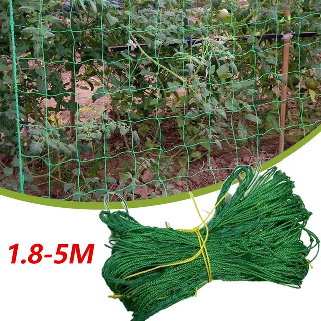 Grünes Anti-Vogelnetz als Schutznetz für Teich, Pool, Gartenpflanzen, Obst und Gemüse zur Schädlingsbekämpfung, 5 m - Bild 1