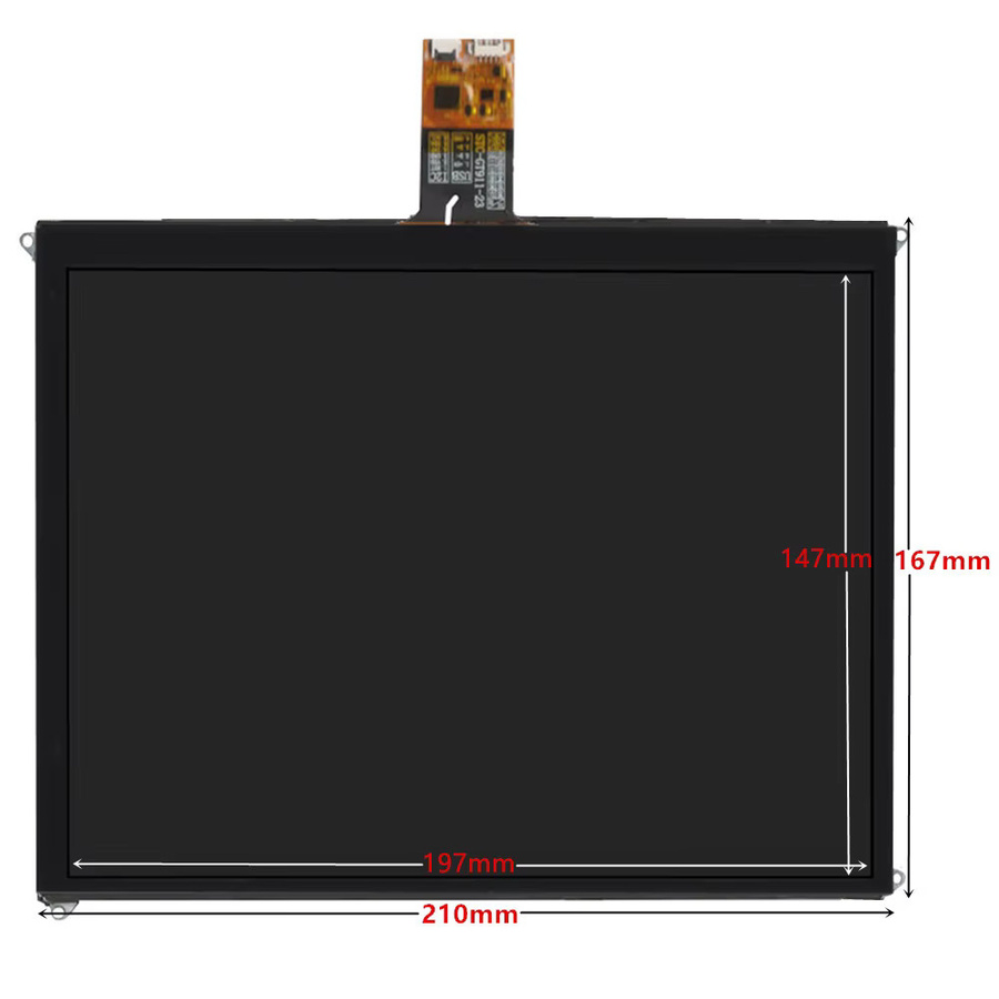 Heyman LCD Display Screen Monitor mit Control Driver Board und Digitizer Touchscreen für iPad 3/4 9,7 Zoll LP097QX1-SPA1 LTL097QL01 DIY IPS 2K - Bild 2