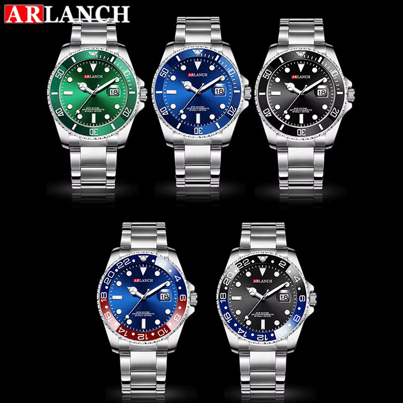 ARLANCH Armbanduhr Quarz, Edelstahl, Herren - Bild 5