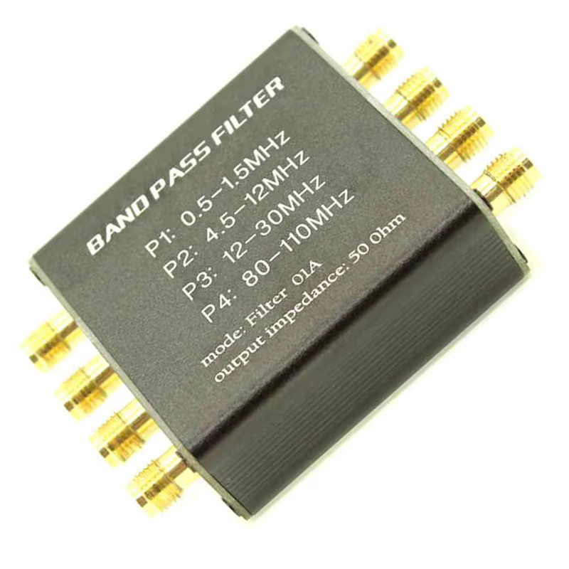 ABYN Malachit Funkvorfilter BPF Bandpassfilter 50-Ohm SMA-Buchse in Schwarz - Bild 2