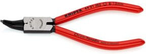 Knipex Sicherungsringzange für Innenringe in Bohrungen 45 Grad gewinkelt, schwarz atramentiert mit Kunststoffüberzug, 140 mm - Bild 1