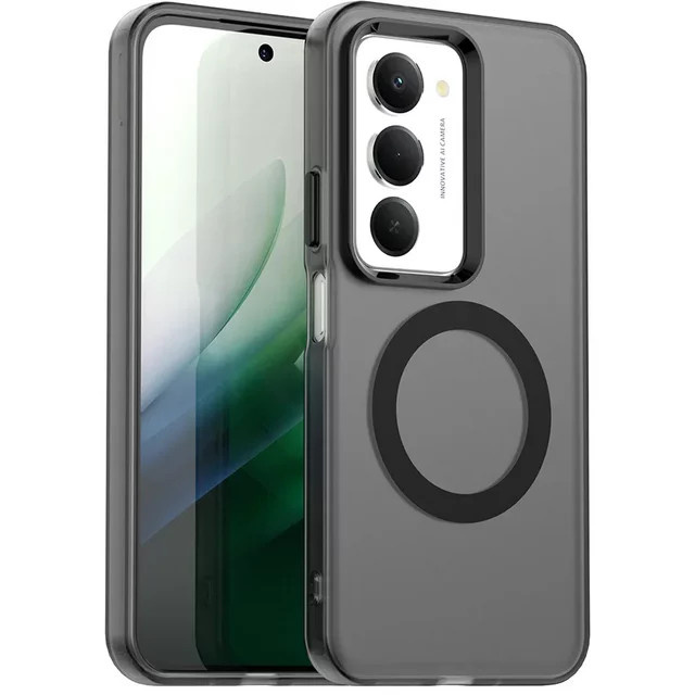 Xiaomi Magnetische Schutzhülle für Redmi Note 15 14 13 12 Pro POCO X5 X6 X7 15C 5G Transparent Matt Kabellos Ladbar - Bild 1