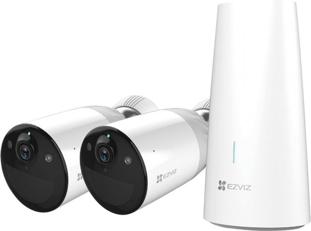 EZVIZ BC1-B2 kabelloses WLAN IP-Überwachungskamera-Set mit 2 Outdoor-Kameras in Weiß - Bild 2