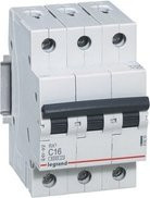 Legrand Leitungsschutzschalter MCB 419235, 3-polig, 16A, 6kA, weiß, 3 Module - Bild 1
