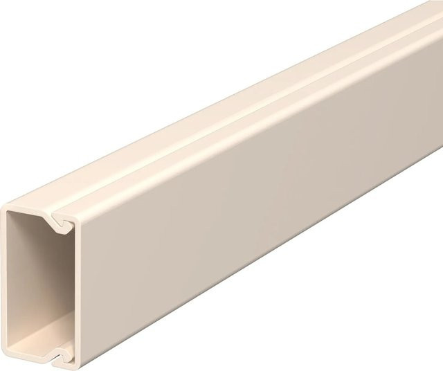 Obo Kabelkanal aus Kunststoff in Weiß, B/H: 15 mm x 30 mm, Länge: 2 m - Bild 1