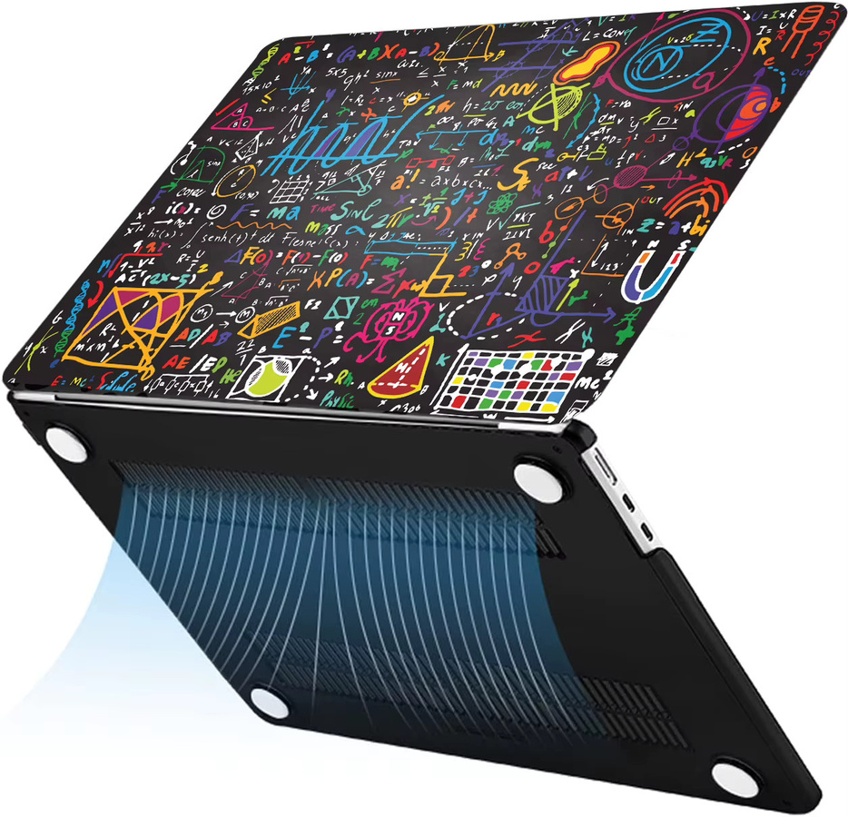 Bedruckte Laptop-Hülle für Apple MacBook Air 13 und 15 Zoll (Modelle 2025, M2, M3, M4 Chip) in Multicolour - Bild 4