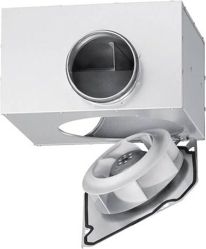 Helios 130 Radiallüfter 230V in Weiß mit 400 m³/h Luftleistung - Bild 1