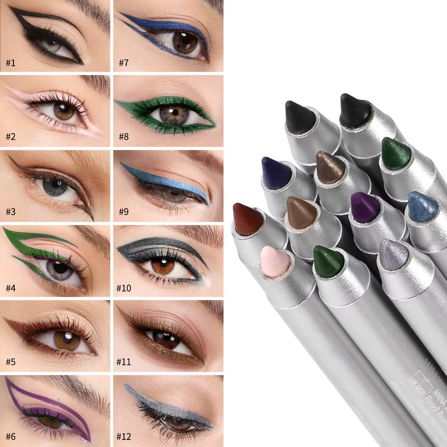 ibcccndc 2 in 1 Eyeliner- und Lipliner, wasserfest, Damen - Bild 3