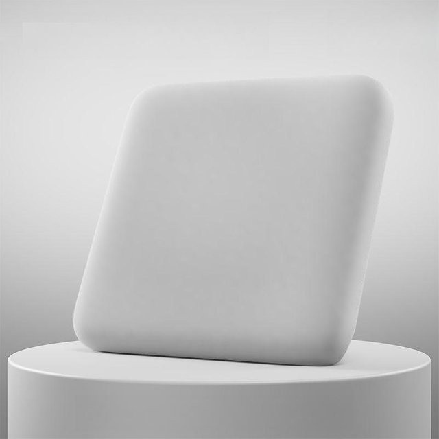Weiches Memory-Foam Sitzpolster und Rückenstütze für Bürostuhl oder Autositz zur Lendenwirbelsäulen-Schmerzlinderung, Grau, B/T/H: 40 x 40 x 3 cm - Bild 1