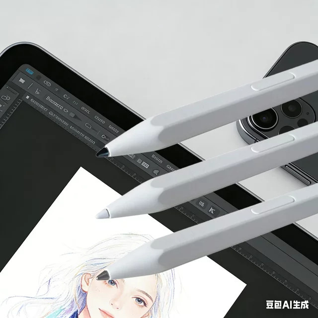 5er-Set Filz-Ersatzspitzen für Samsung Galaxy Tab S11 und S11 Ultra Stylus-Stifte in Weiß - Bild 1